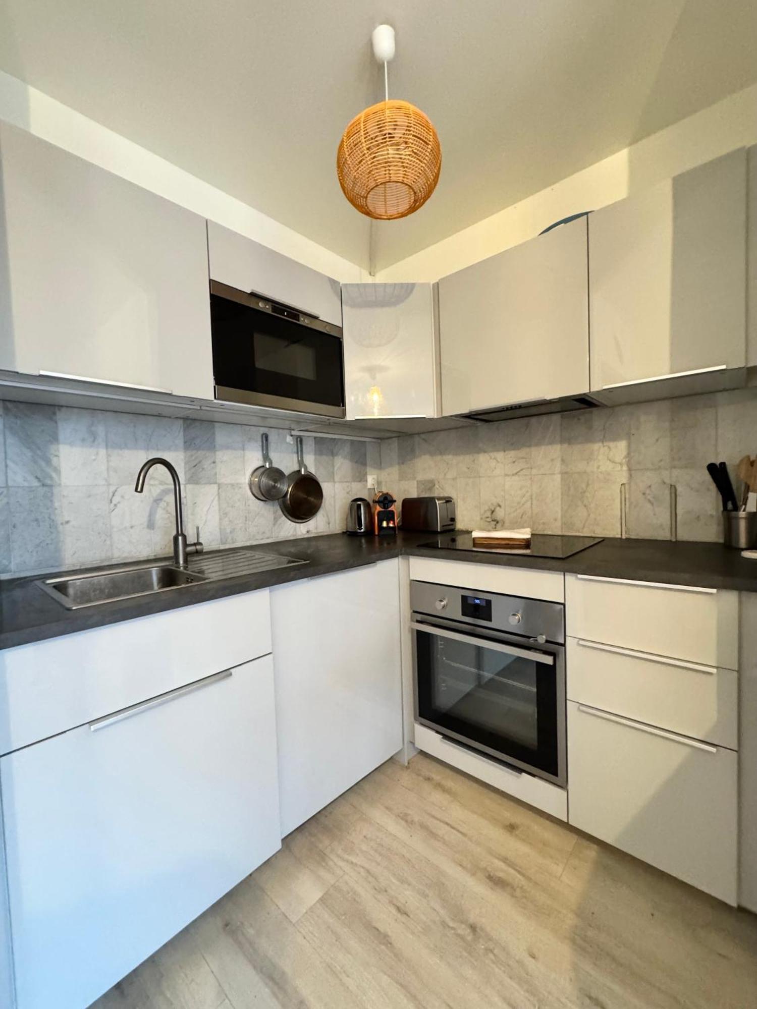 Ferienwohnung Le Nantais, Centre De Rennes Avec Garage Prive Exterior foto